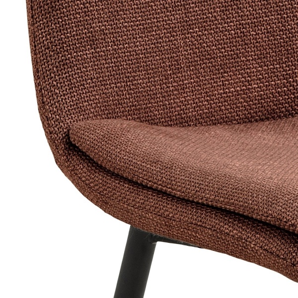 Krzesło Becca terakota tkanina Basel 44 - ACTONA